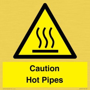 Caution Hot Pipes